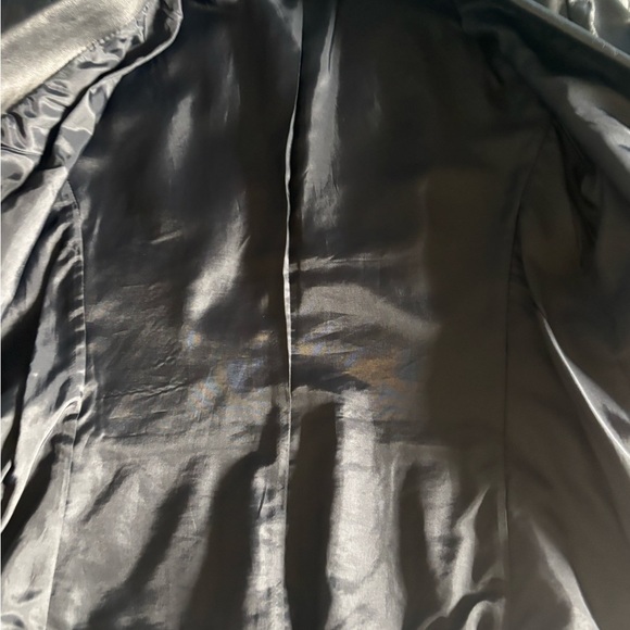 I.N.C. International Concepts Black Leather Jacket. Womens Size 6. - Picture 7 of 7